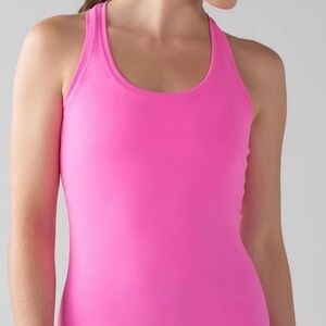 Lululemon Cool Racerback Tank Top - Pink - Size 4